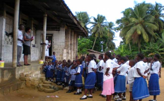  Elementary School Visit - Monrovia